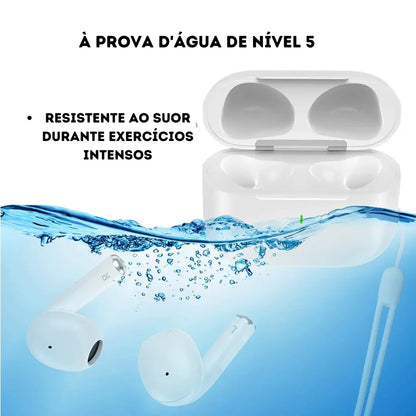 Fone de Ouvido sem Fio Bluetooth