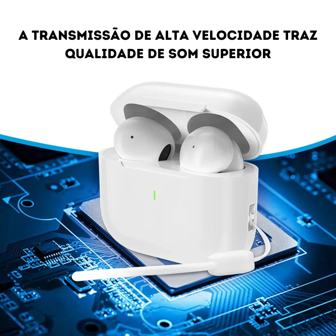 Fone de Ouvido sem Fio Bluetooth