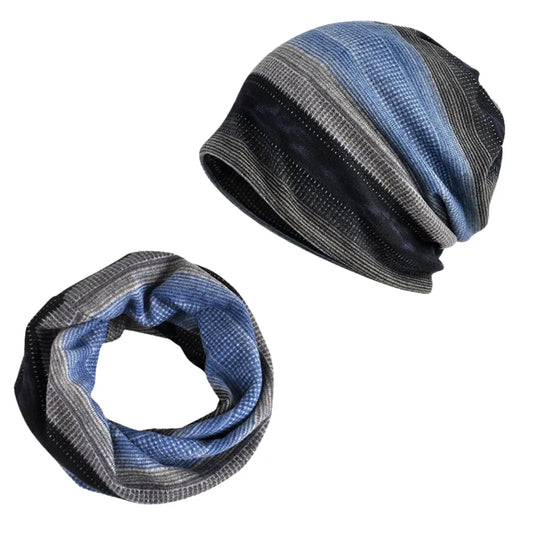 Gorro 2 em 1 Cachecol Masculino Versa