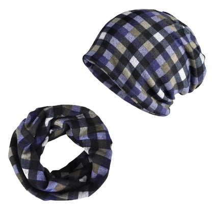 Gorro 2 em 1 Cachecol Masculino Versa