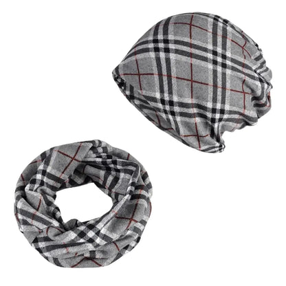 Gorro 2 em 1 Cachecol Masculino Versa