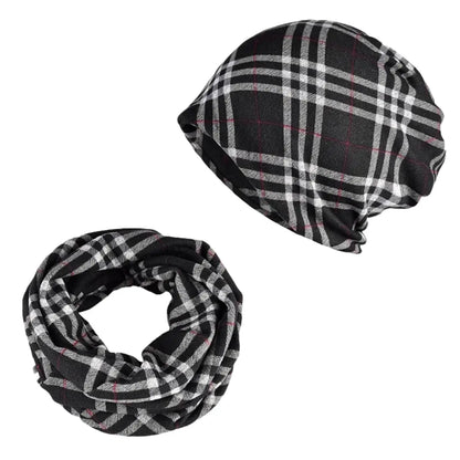 Gorro 2 em 1 Cachecol Masculino Versa