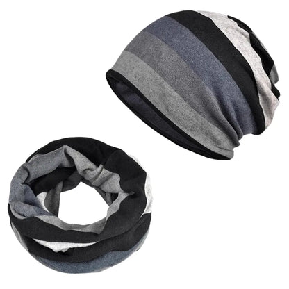 Gorro 2 em 1 Cachecol Masculino Versa