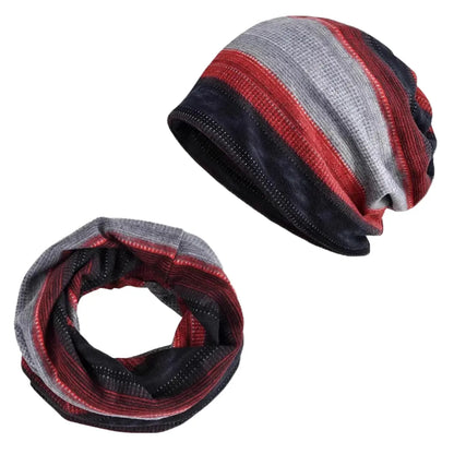 Gorro 2 em 1 Cachecol Masculino Versa