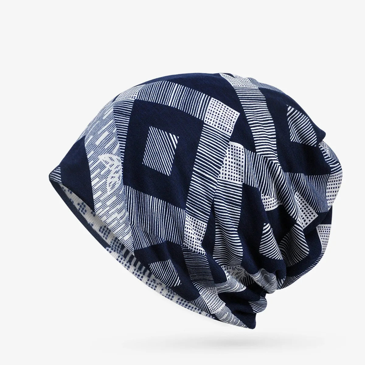 Gorro Masculino Casual Geométrico
