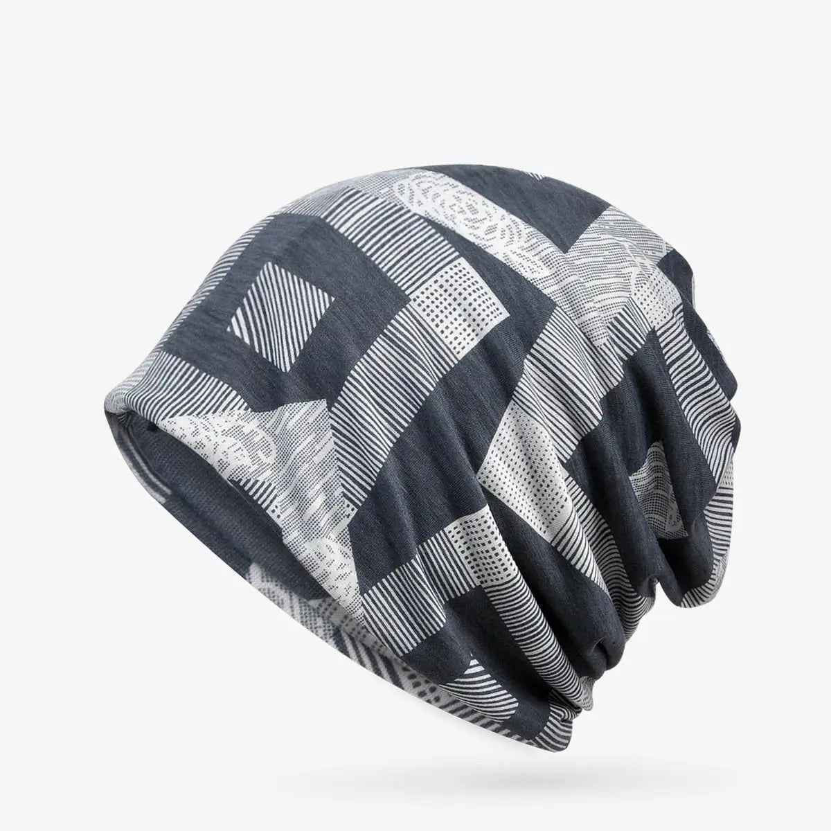 Gorro Masculino Casual Geométrico