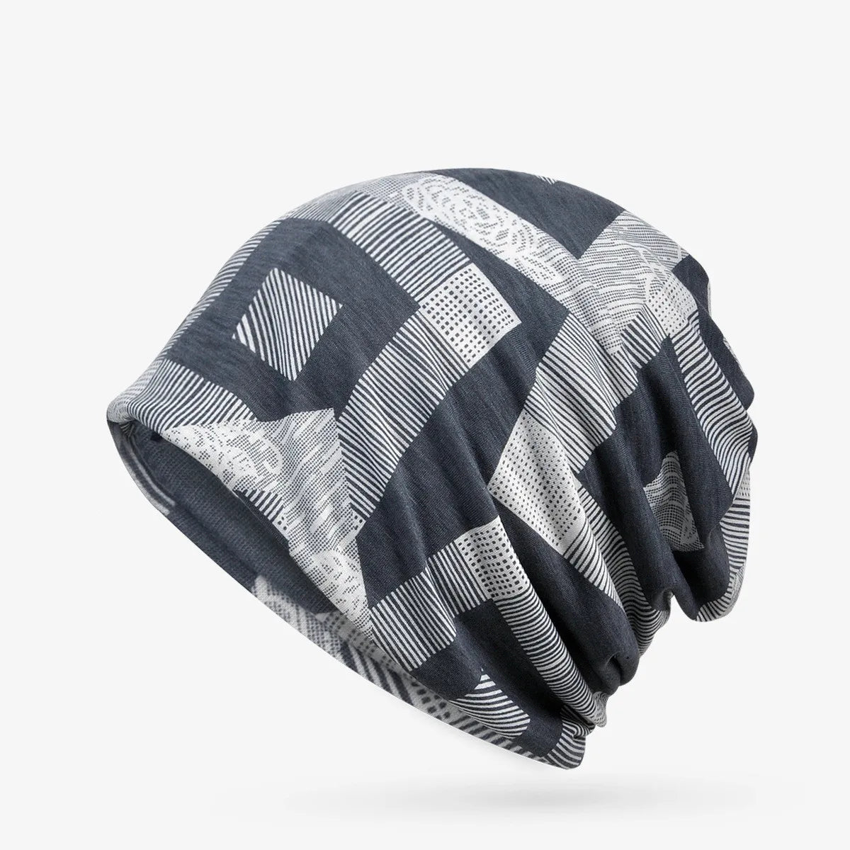 Gorro Masculino Casual Geométrico