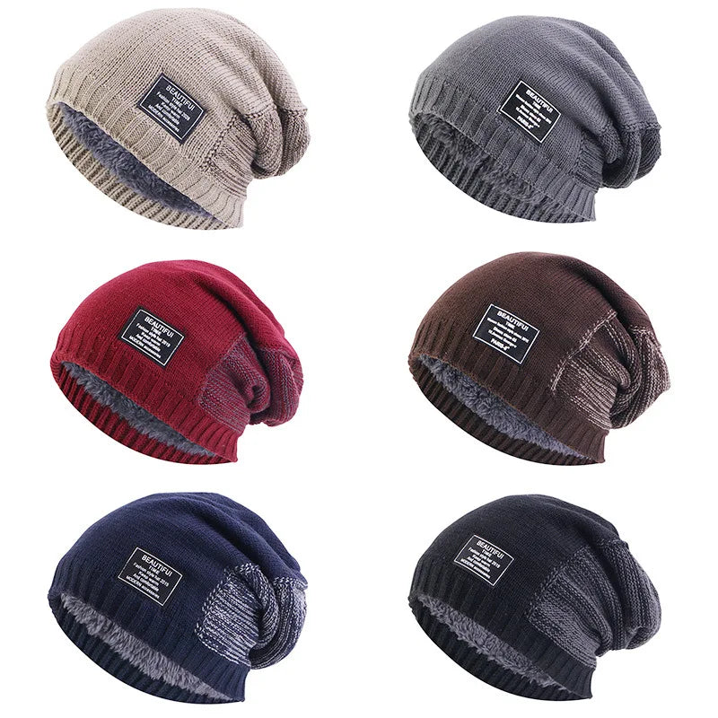 Gorro Masculino  Inverno com Forro Aveludado