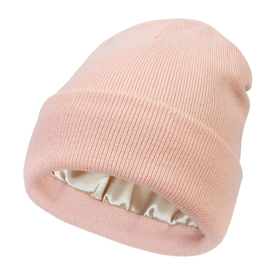 Gorro Unissex com Forro em Cetim Cuff