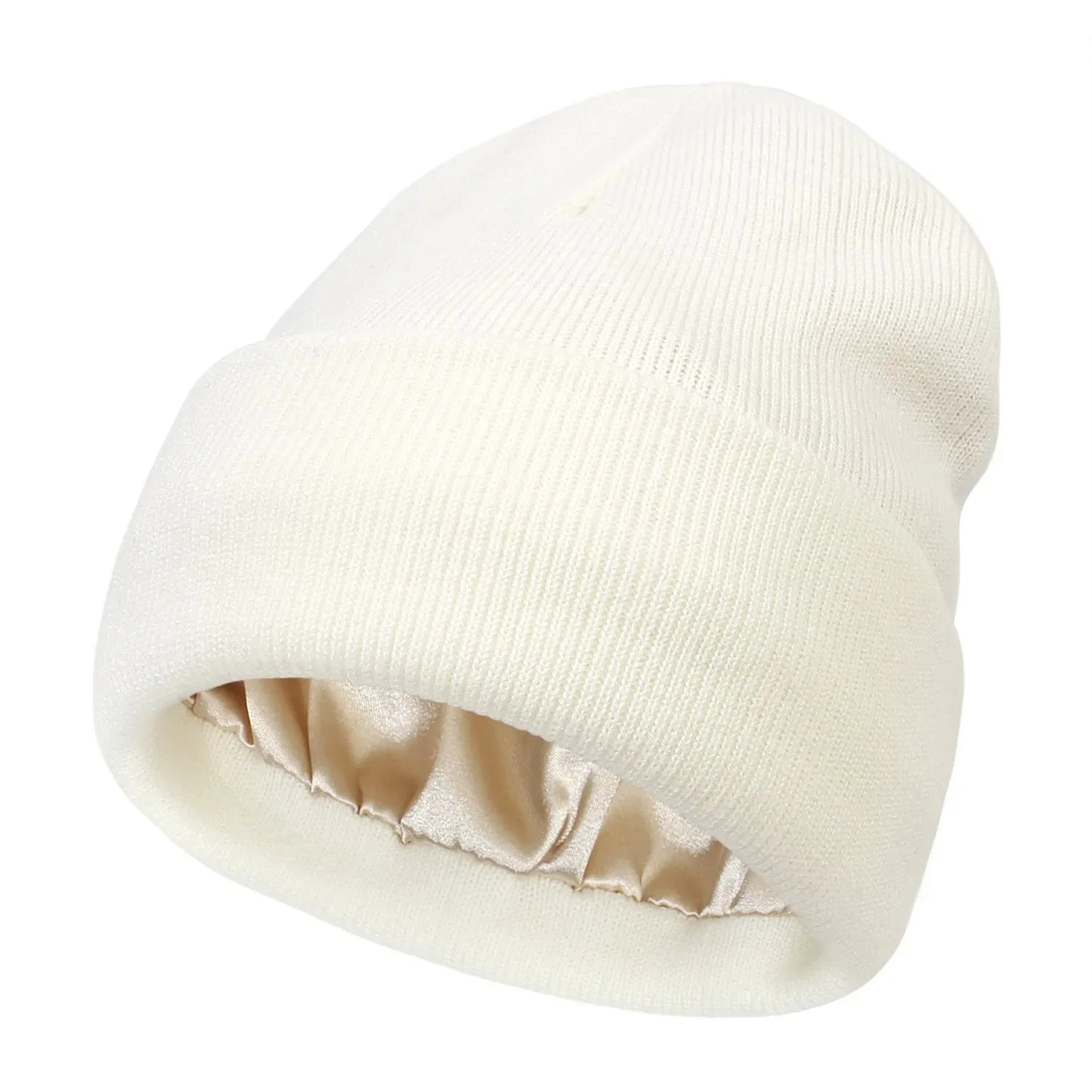 Gorro Unissex com Forro em Cetim Cuff