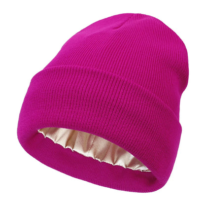 Gorro Unissex com Forro em Cetim Cuff