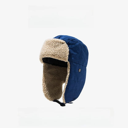 Gorro de Inverno Aviador com Protetor de Orelha Outdoor