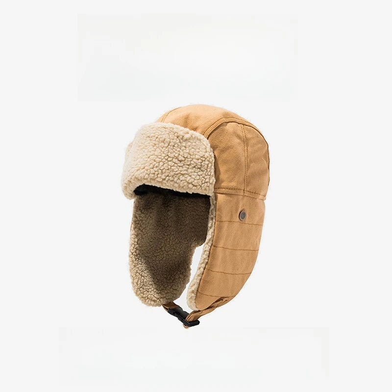 Gorro de Inverno Aviador com Protetor de Orelha Outdoor