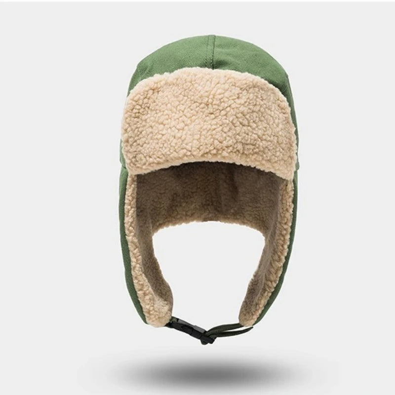 Gorro de Inverno Aviador com Protetor de Orelha Outdoor