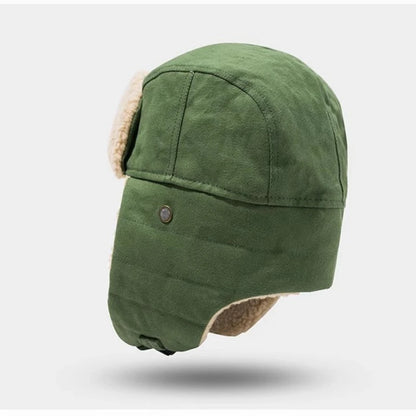 Gorro de Inverno Aviador com Protetor de Orelha Outdoor