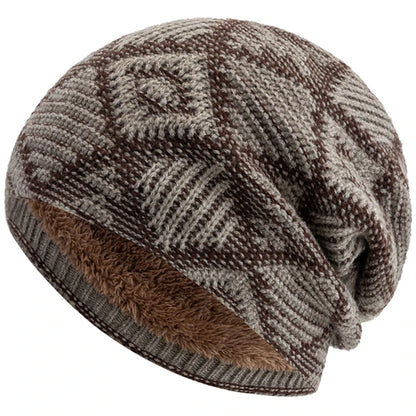 Gorro de Inverno Masculino Geometrics