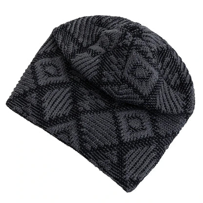 Gorro de Inverno Masculino Geometrics
