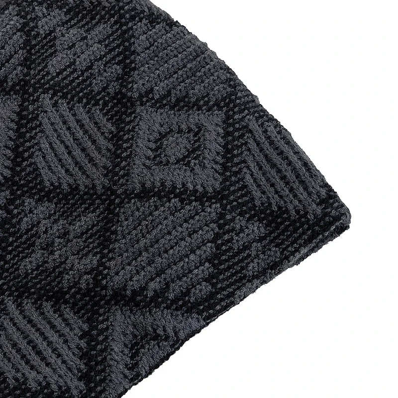 Gorro de Inverno Masculino Geometrics