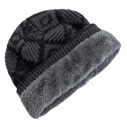 Gorro de Inverno Masculino Geometrics