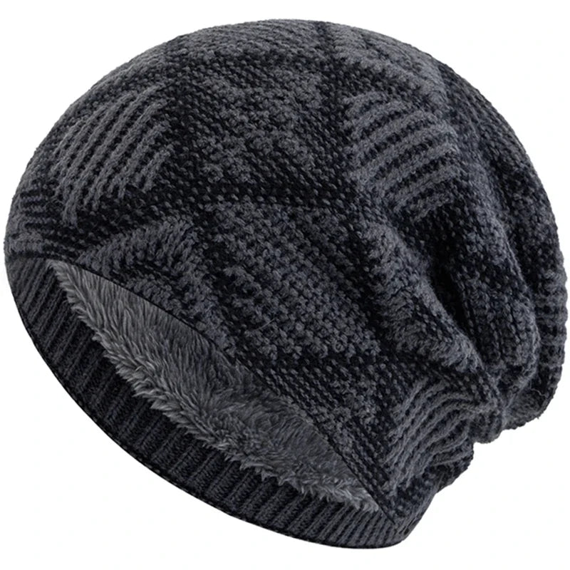 Gorro de Inverno Masculino Geometrics