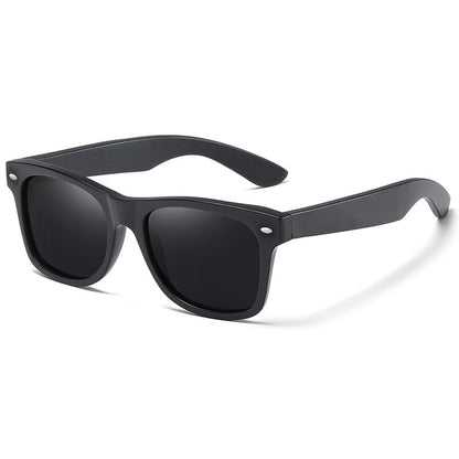 Óculos de Sol Haste Madeira Masculino Preto - Orion