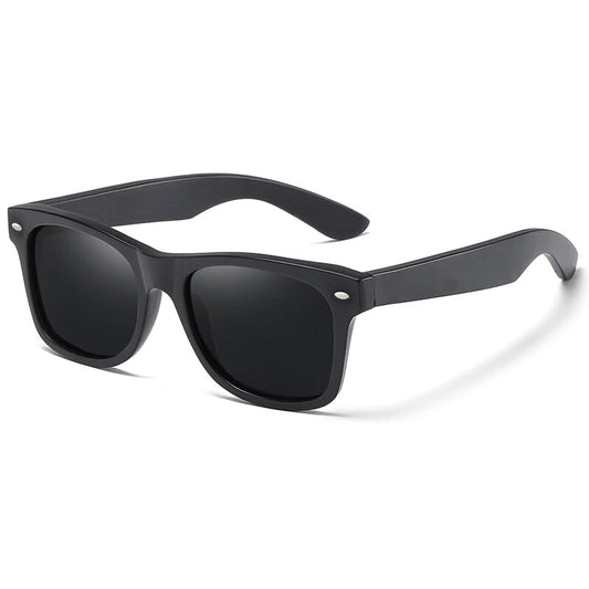 Óculos de Sol Haste Madeira Masculino Preto - Orion