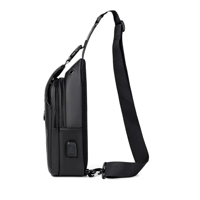 Bolsa Transversal Sport Masculina Preta - Orion