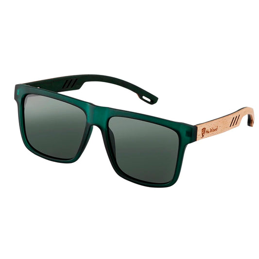 Óculos de Sol de Policarbonato Masculino Verde - Orion