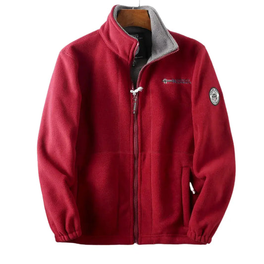 Jaqueta Masculina Casual com Zíper Norway