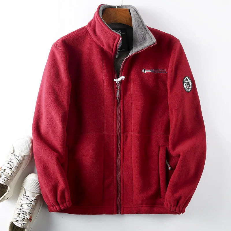 Jaqueta Masculina Casual com Zíper Norway