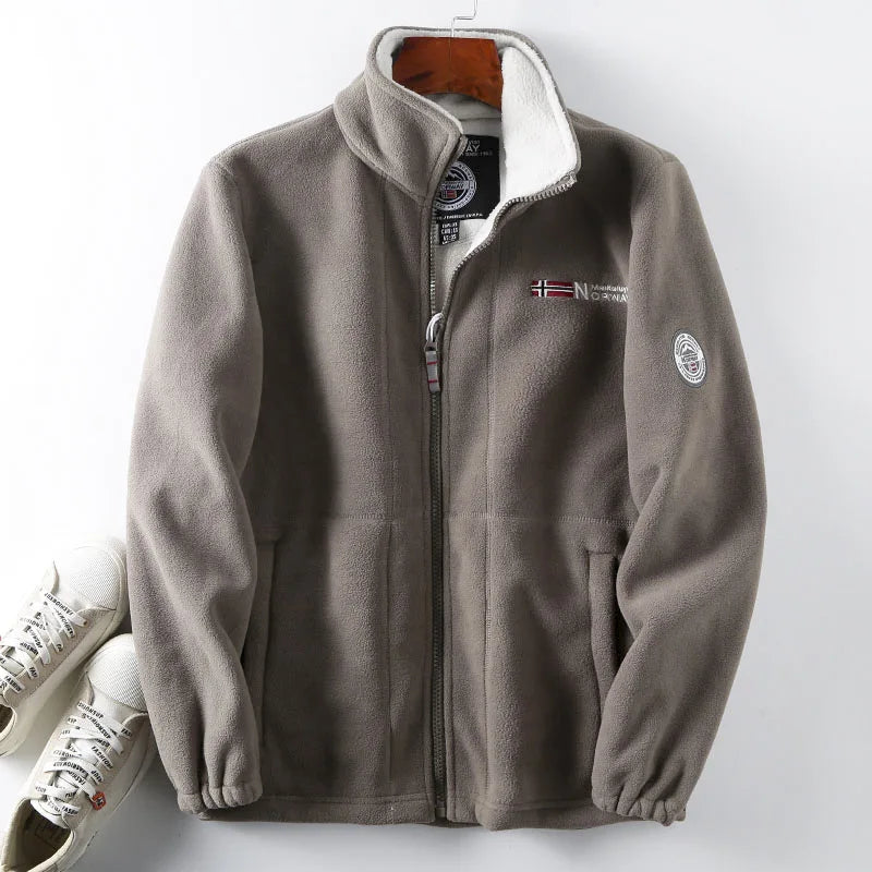 Jaqueta Masculina Casual com Zíper Norway