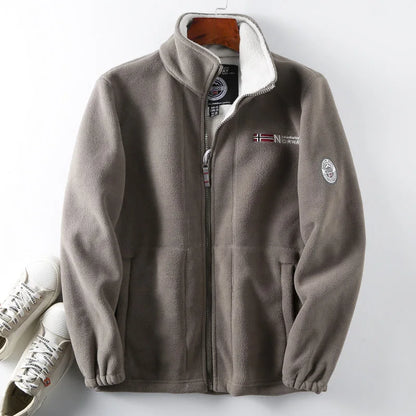 Jaqueta Masculina Casual com Zíper Norway