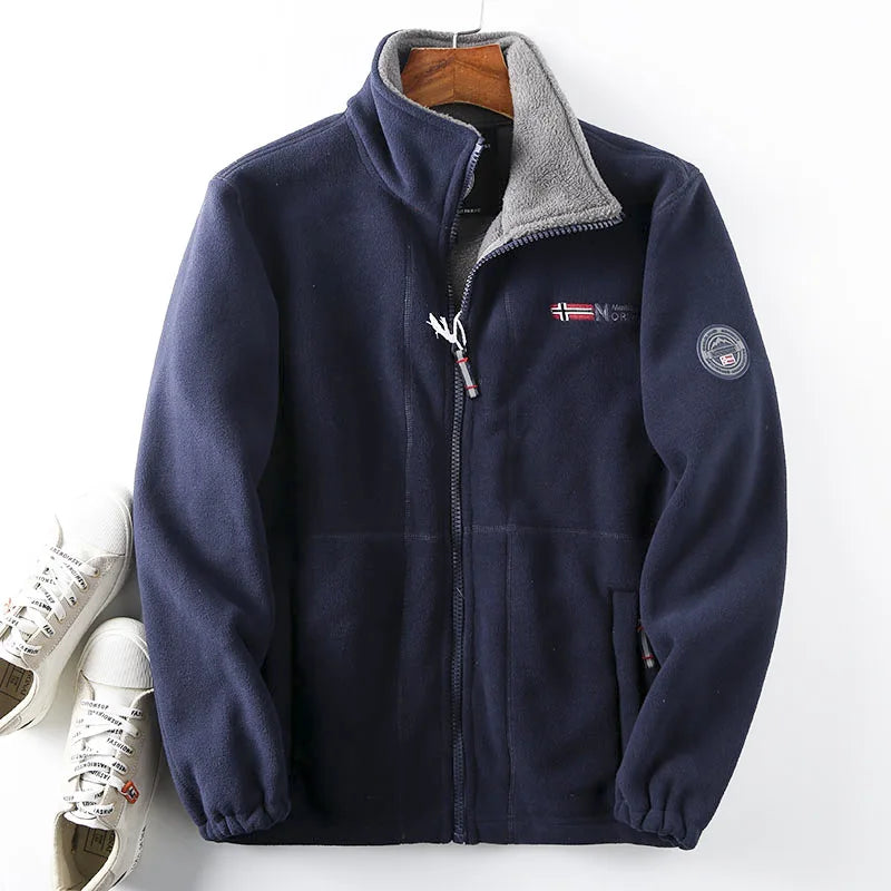 Jaqueta Masculina Casual com Zíper Norway