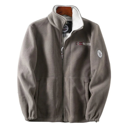 Jaqueta Masculina Casual com Zíper Norway