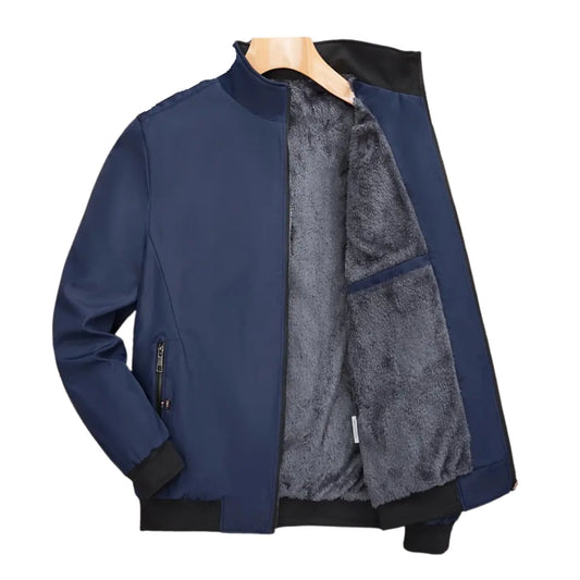 Jaqueta Masculina Forada Bomber com Ziper Prometheus