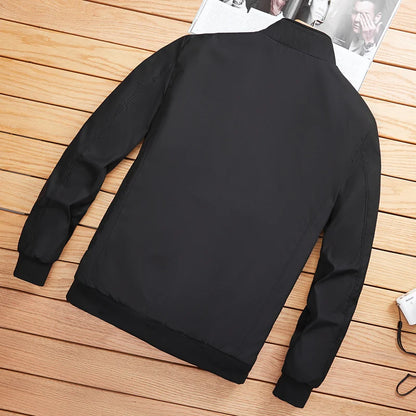 Jaqueta Masculina Forada Bomber com Ziper Prometheus
