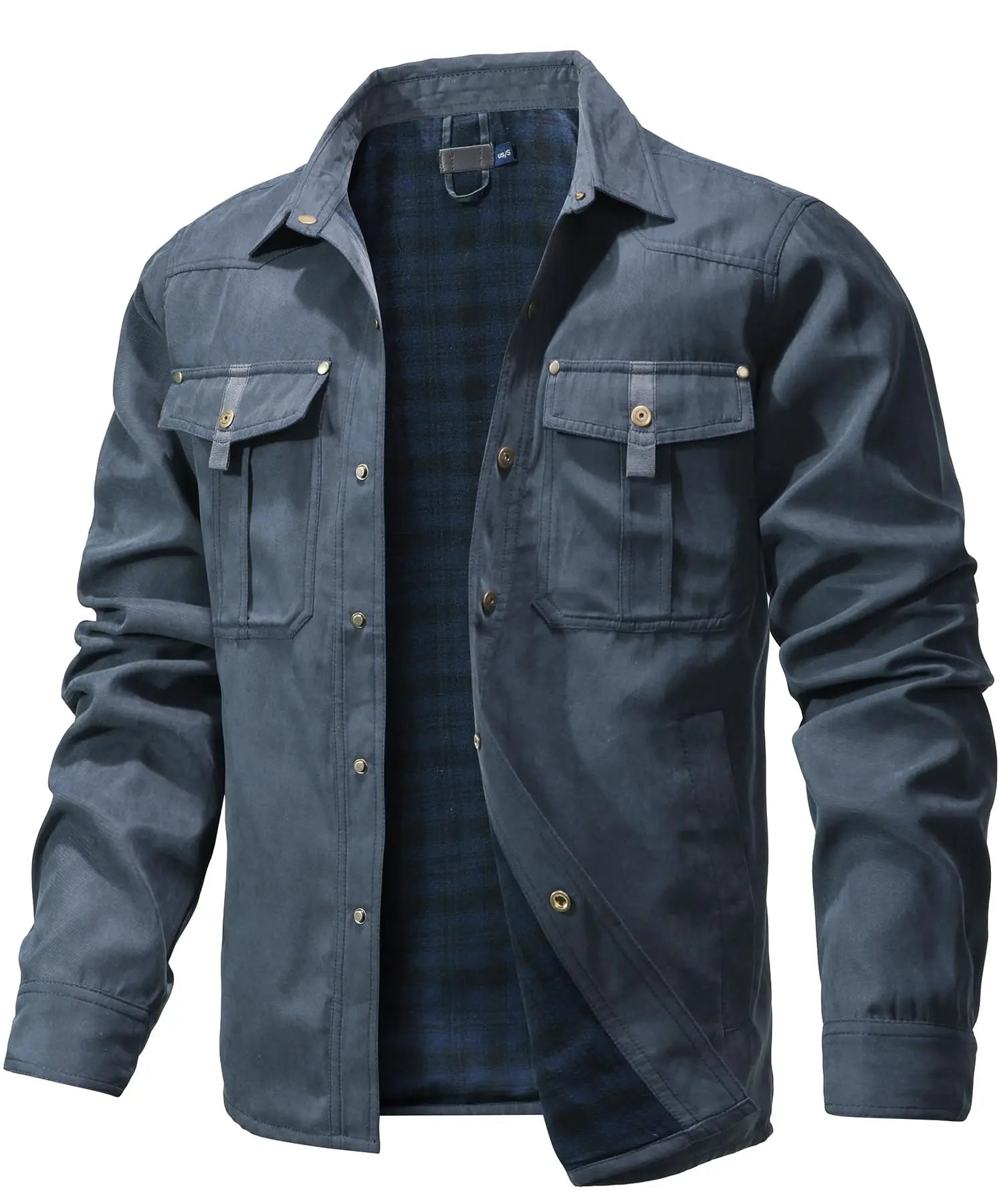 Jaqueta Masculina Forrada Xadrez
