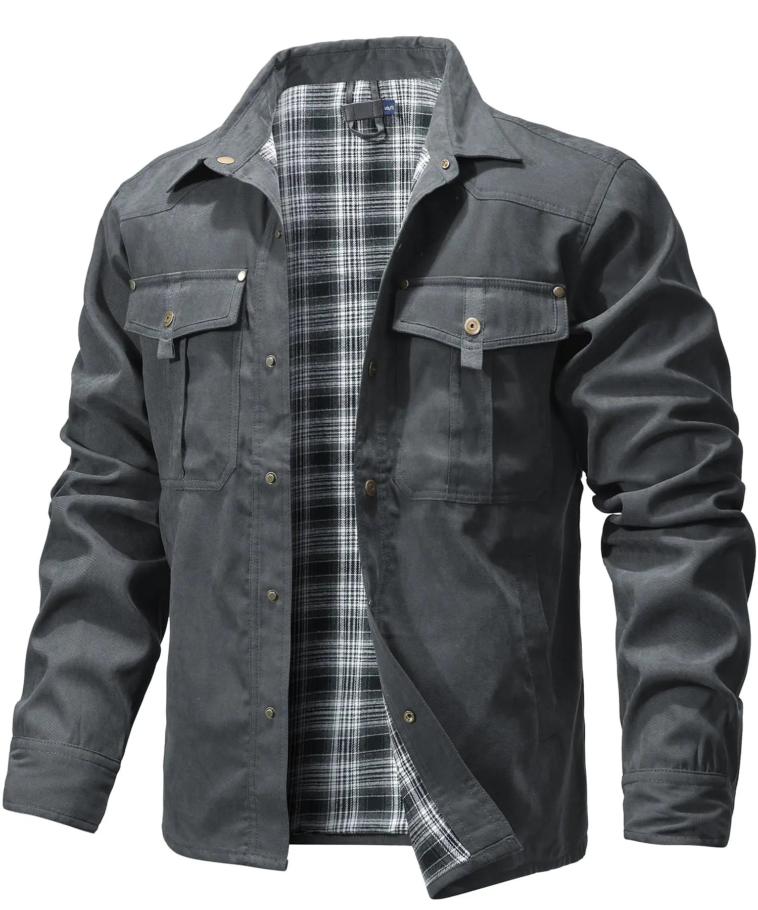 Jaqueta Masculina Forrada Xadrez
