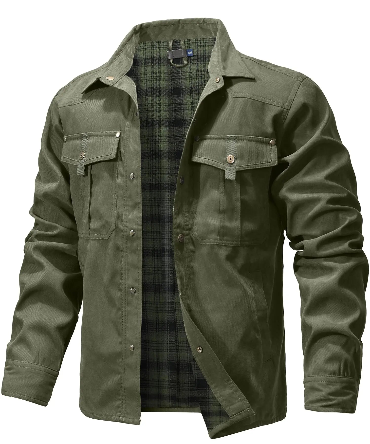 Jaqueta Masculina Forrada Xadrez