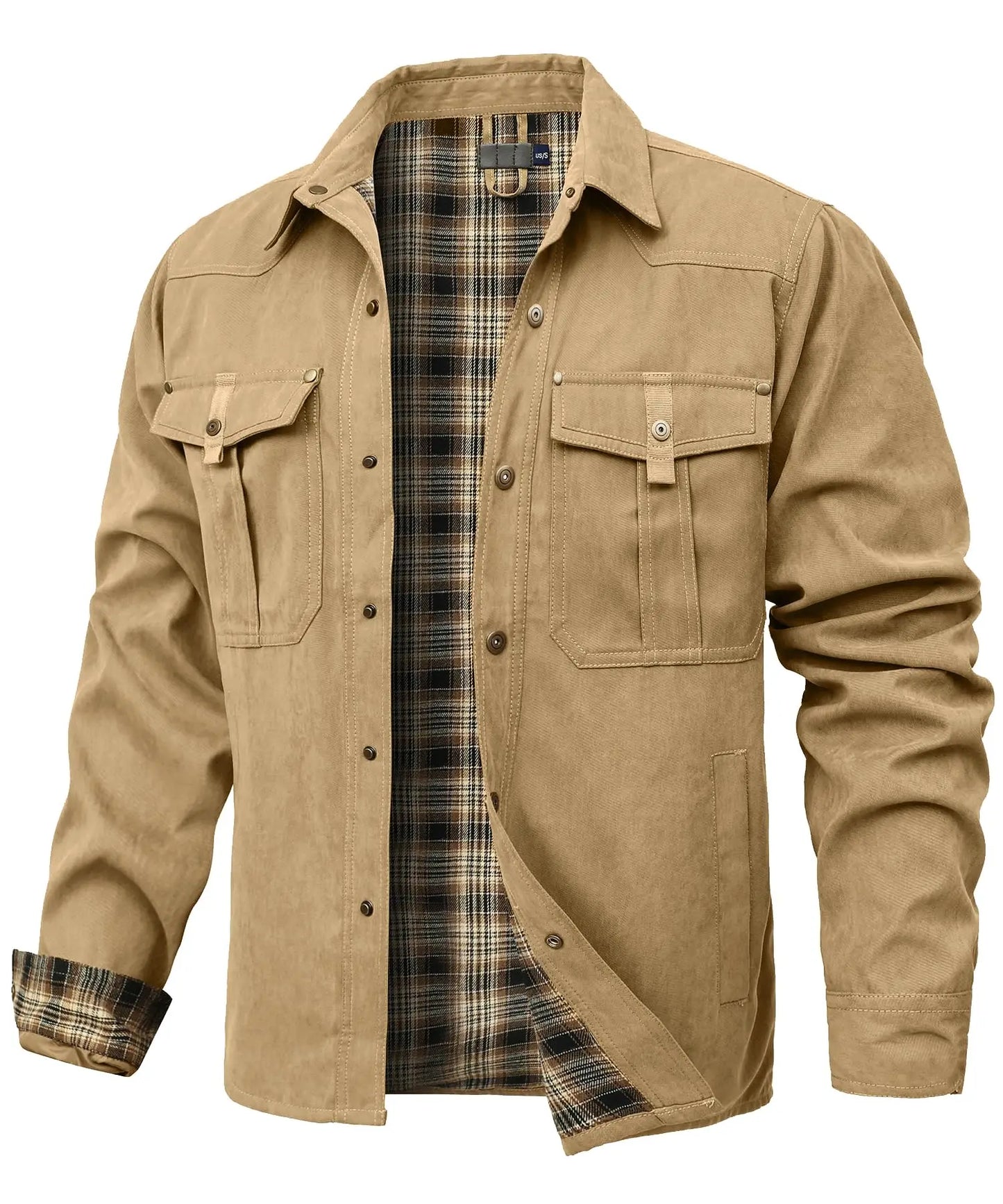 Jaqueta Masculina Forrada Xadrez