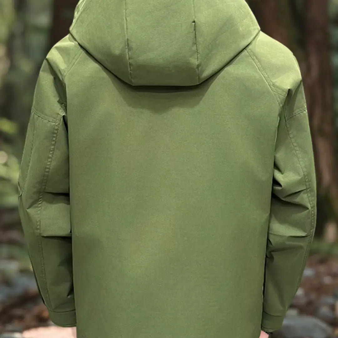 Jaqueta Masculina Impermeável com Zíper Windbreaker Everest