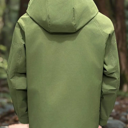 Jaqueta Masculina Impermeável com Zíper Windbreaker Everest