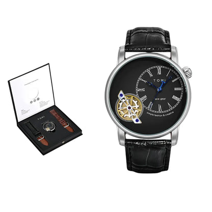 Kit Presente: Relógio Masculino com 2 Pulseiras Poseidon