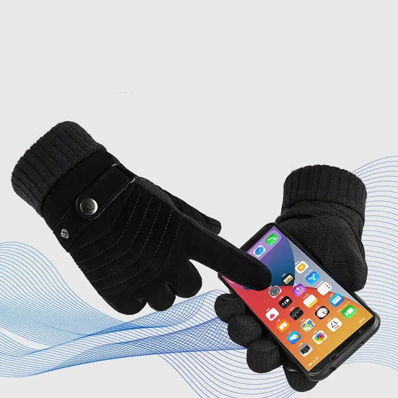 Luva Masculina de Inverno Touch Screen