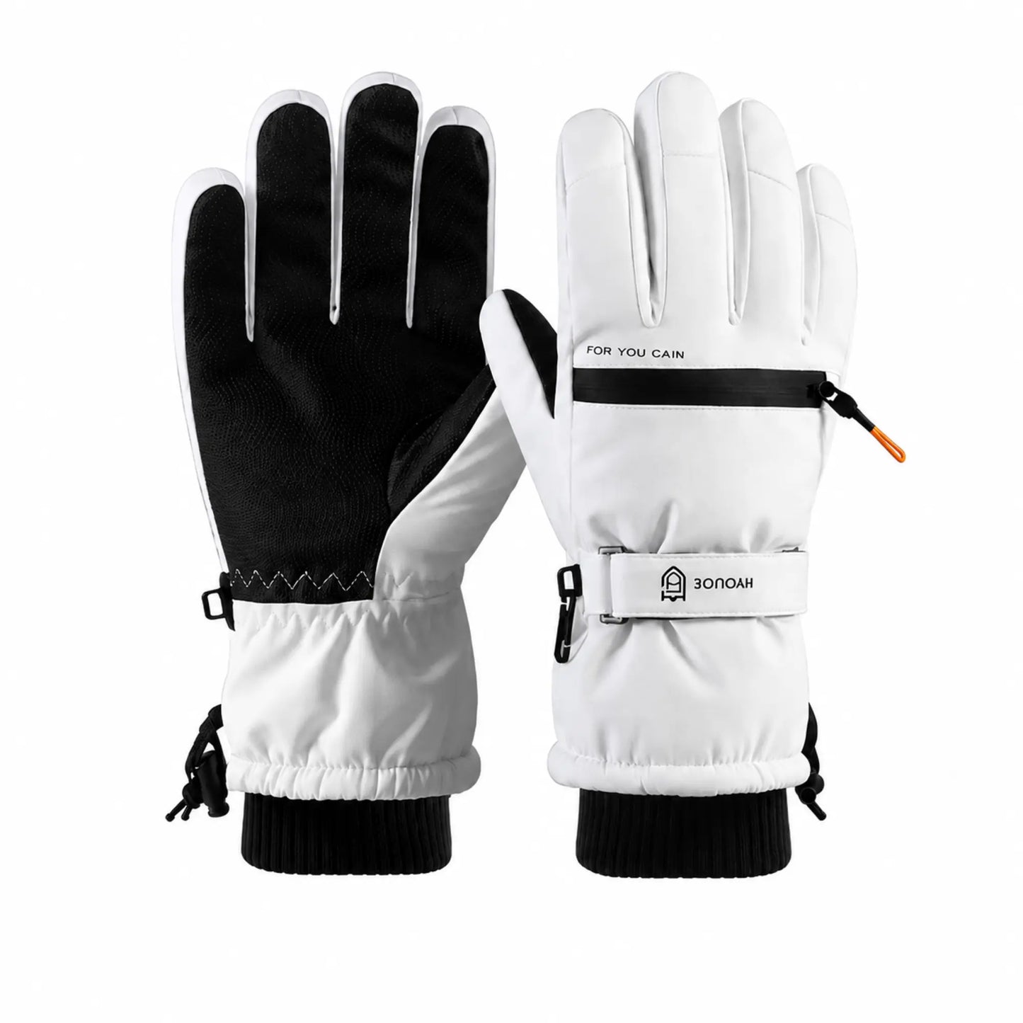 Luva Térmica Impermeável Unissex Ski Touch Wind