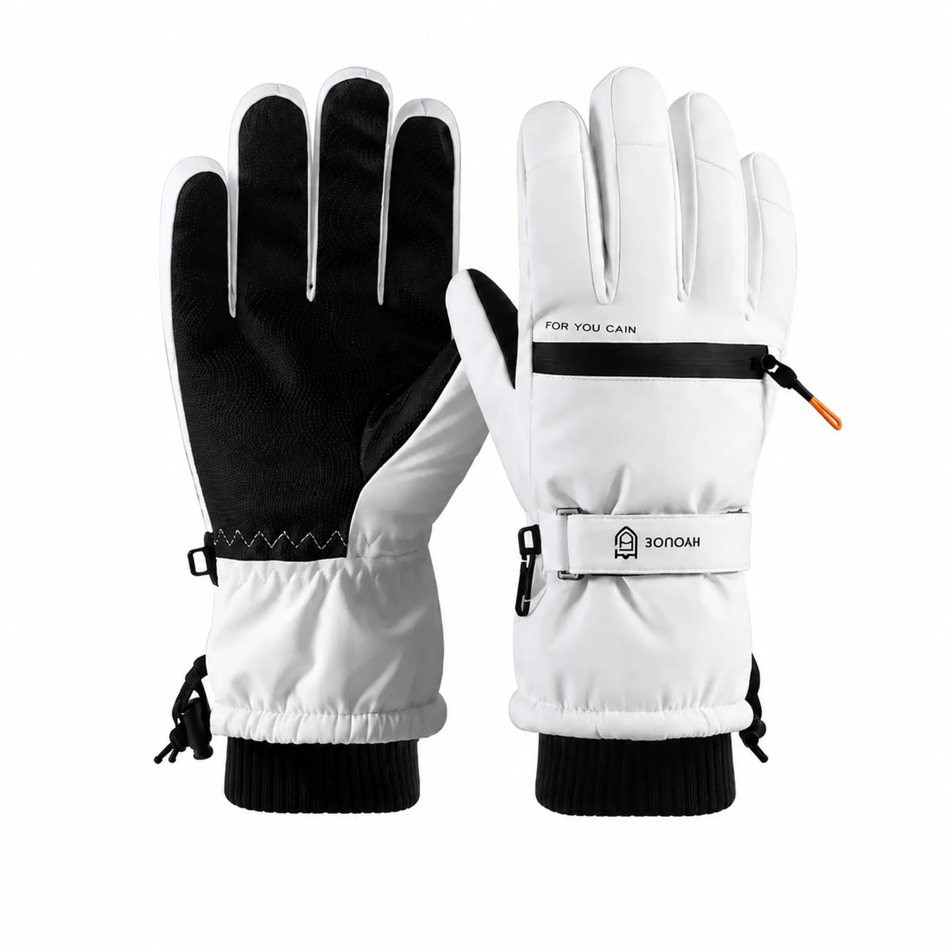 Luva Térmica Impermeável Unissex Ski Touch Wind