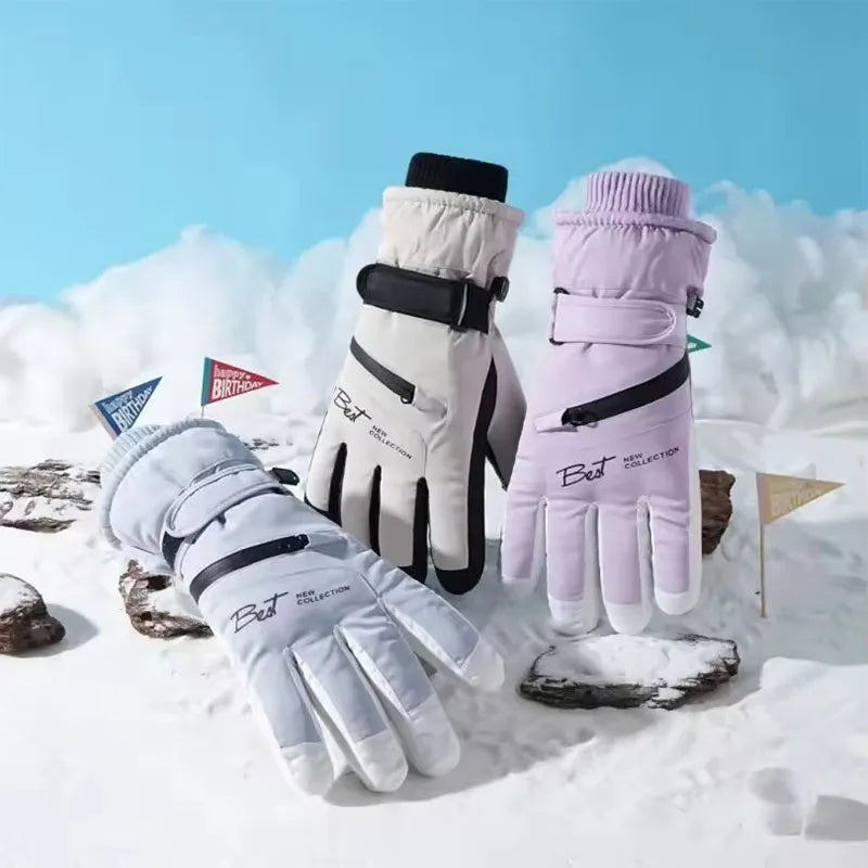 Luva Térmica Unissex Touch Impermeável com Bolso