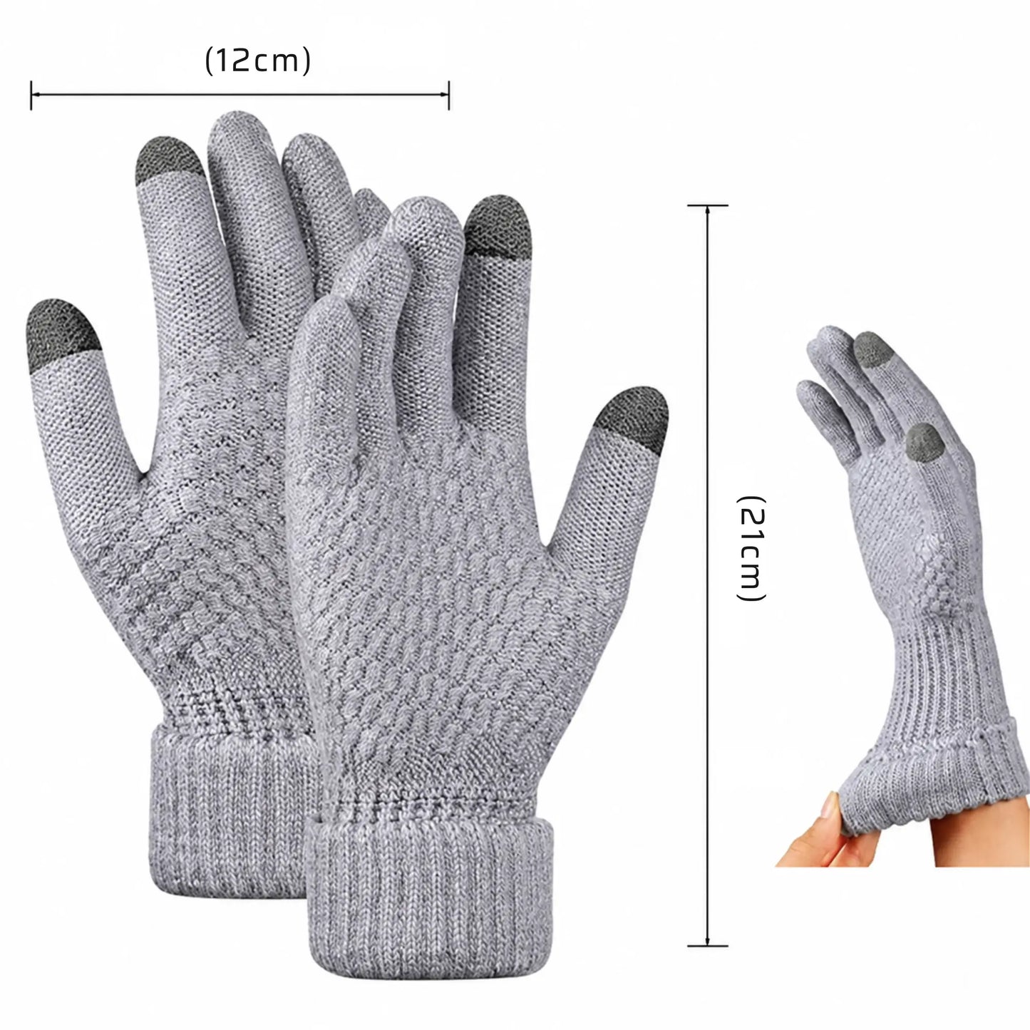 Luva Unissex Quentinha com Touch Warm