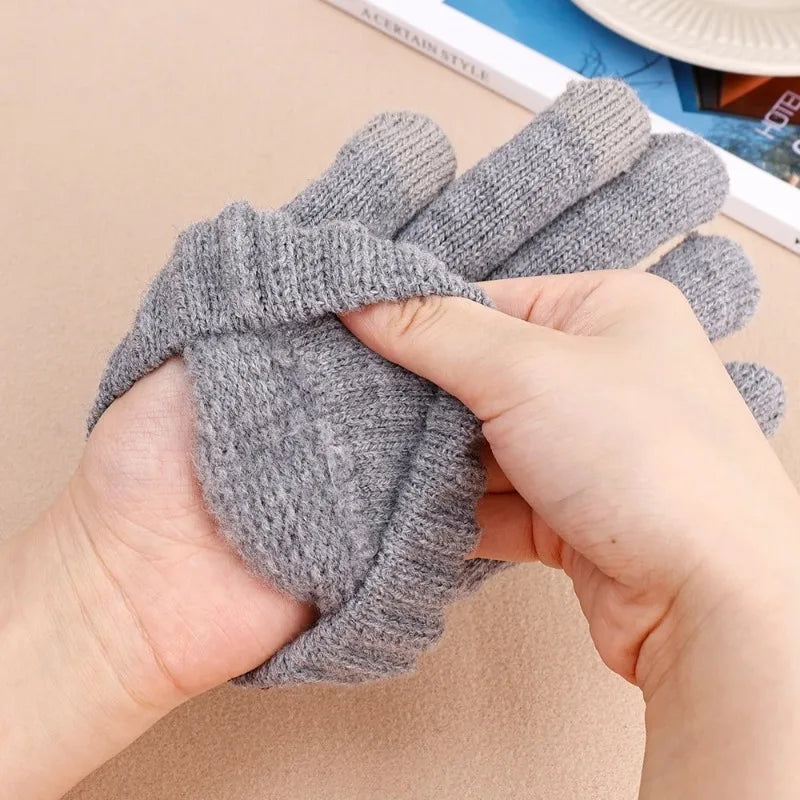 Luva de Inverno Unissex Peluciada Touch Fleece