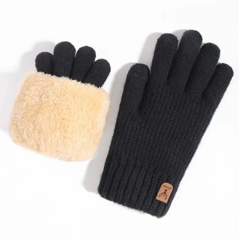 Luva de Inverno Unissex Peluciada Touch Fleece
